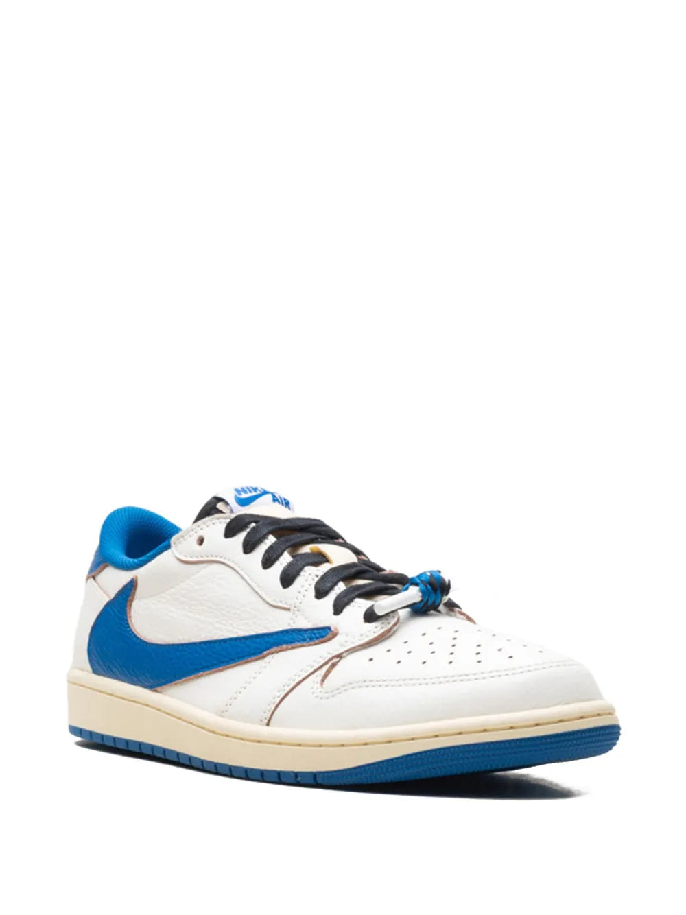 Nike Jordan 1 Retro Low OG SP Fragment x Travis Scott Sail Military Blue