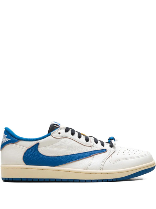Nike Jordan 1 Retro Low OG SP Fragment x Travis Scott Sail Military Blue